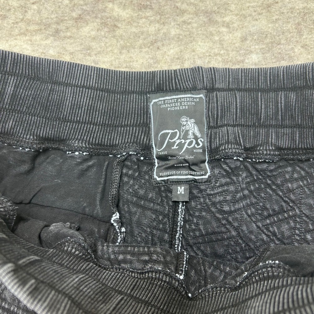 Prps Medium Distressed Patterned Jogger Sweatpant… - image 5